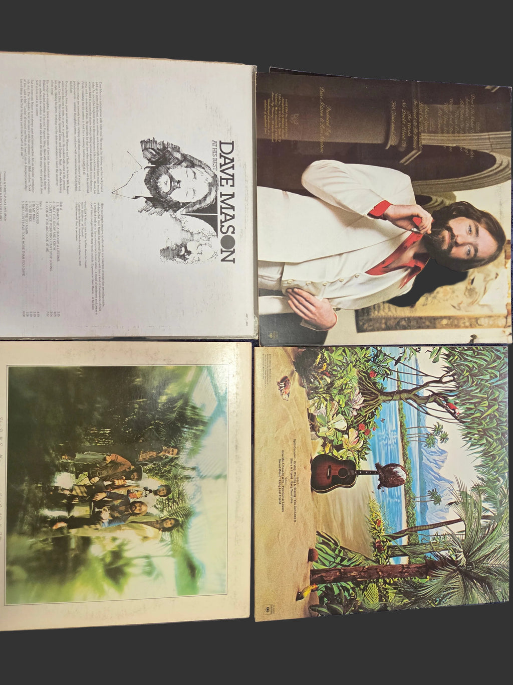 vinyl records David Manson