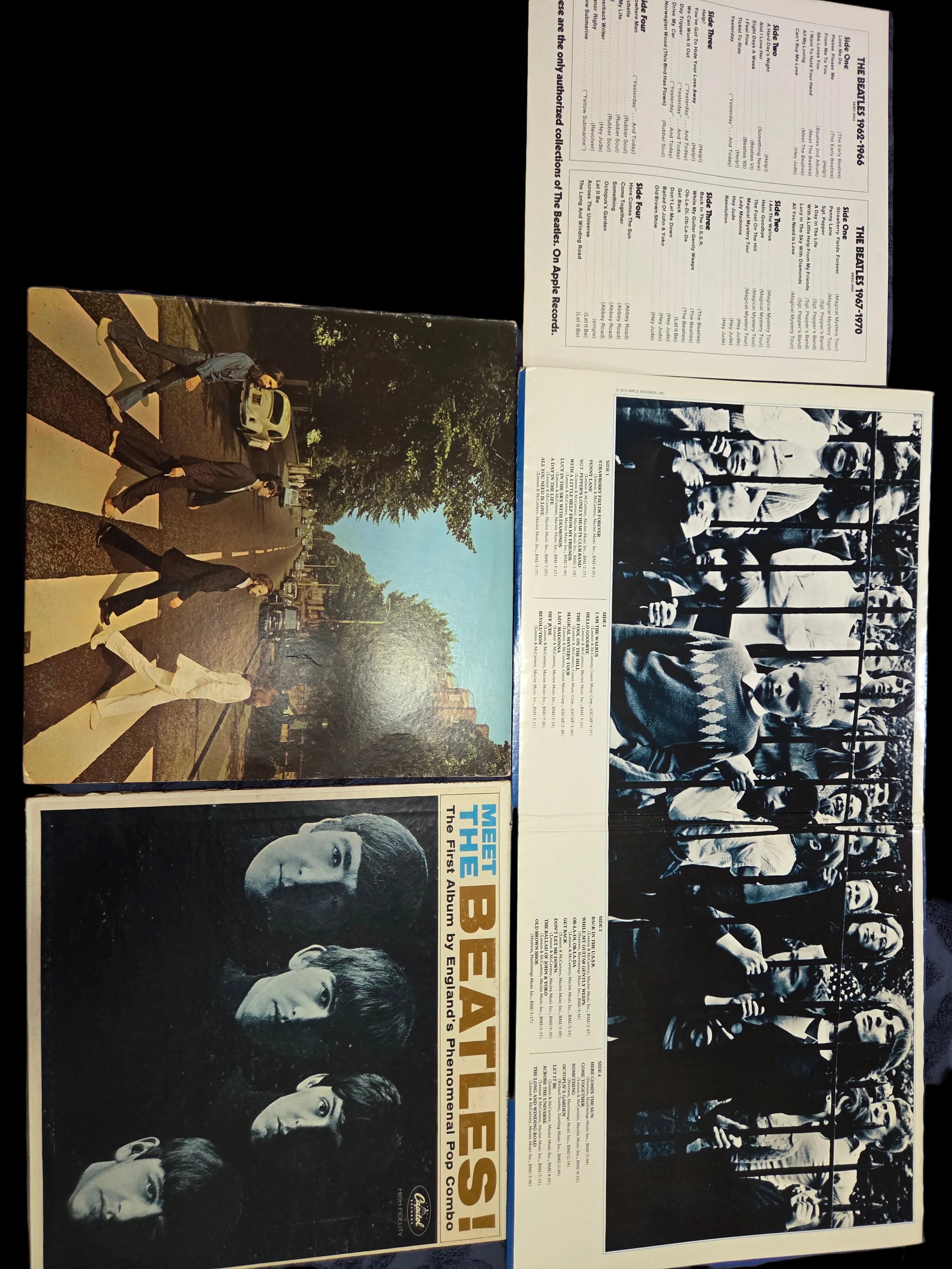 vinyl records Beatles