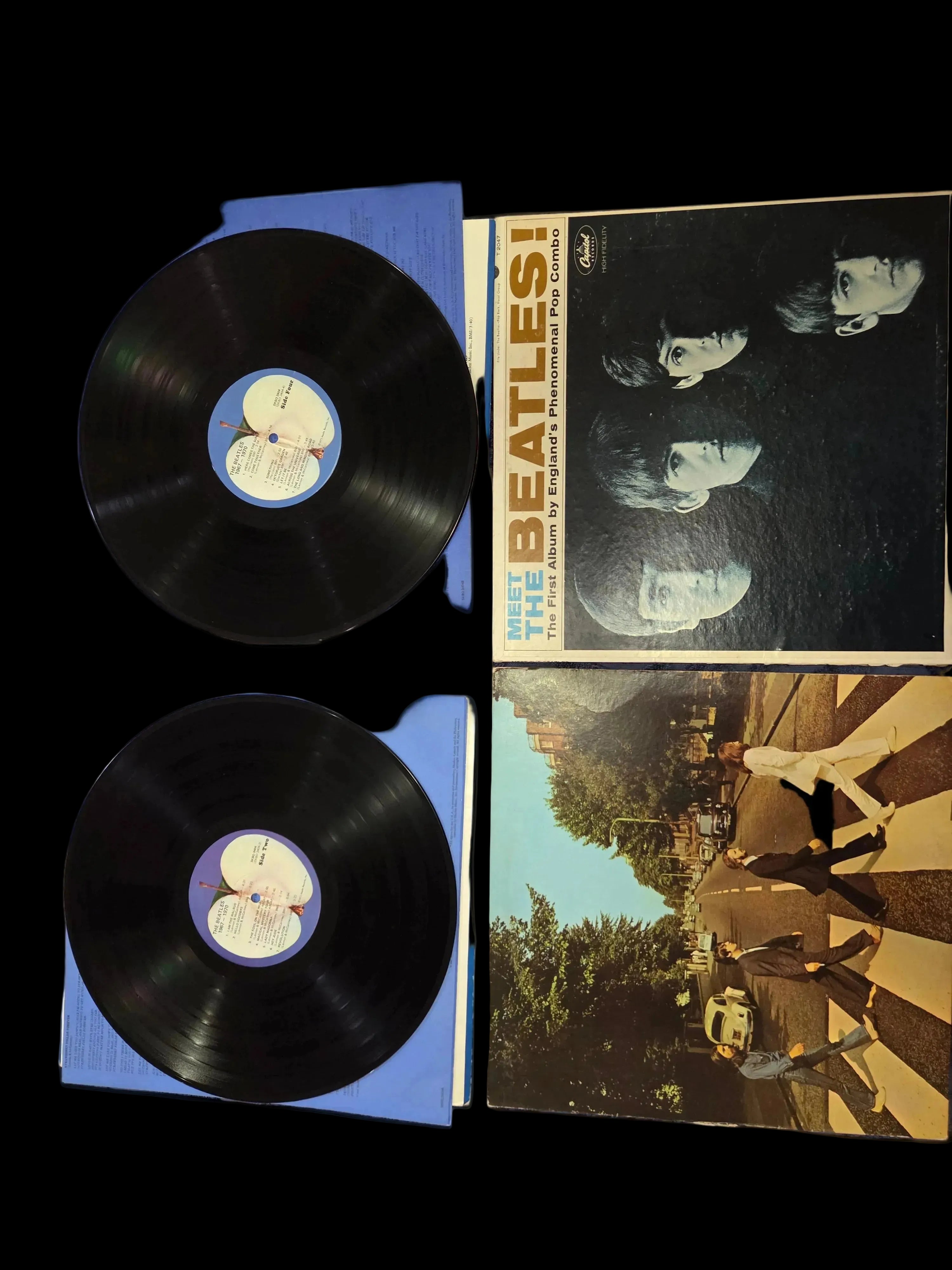 vinyl records Beatles