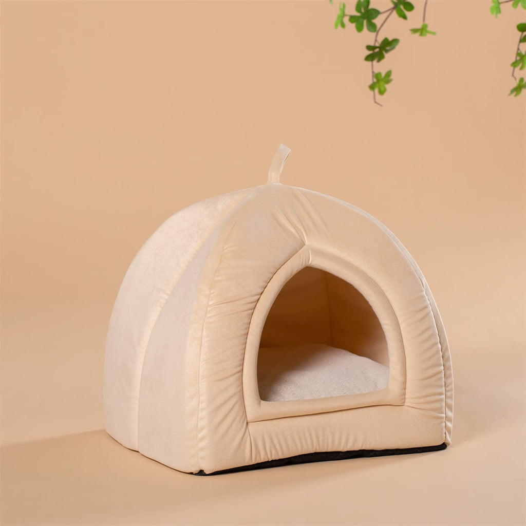 Kasentex Cat Bed, Lovely Tent with Removable Washable Pillow Cushion
